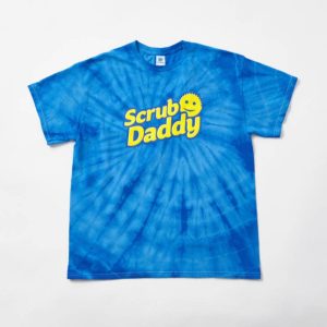 Adult Tee in Tie-Dye (Blue)